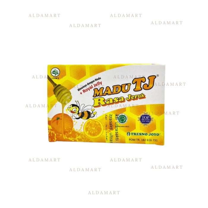 Gambar MADU TJ Sachet Jeruk / Strawberry / Original (1 BOX ISI 12 SCH) - TJSachet-Jeruk dari Alda Mart undefined Tokopedia