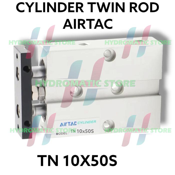 Hidromatic Rods Jual Cylinder Pneumatic Twin Rod TN10X50S AIRTAC - Jakarta Barat ...