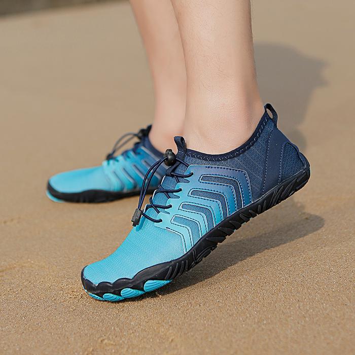 Gambar Sepatu Pantai Pria Dan Wanita Mancing Hiking Sepatu laut gowes Lari - Biru tua 594, 39 dari KekalMode undefined Tokopedia