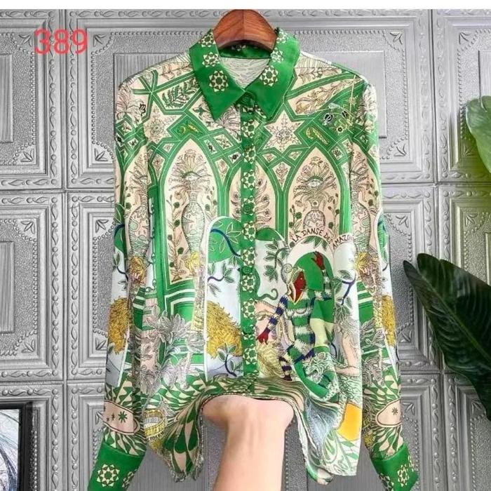 Gambar Kemeja Wanita Blouse Fashion 05 Silk Premium Atasan Wanita - Z 06 dari Fazzle Official shop undefined Tokopedia