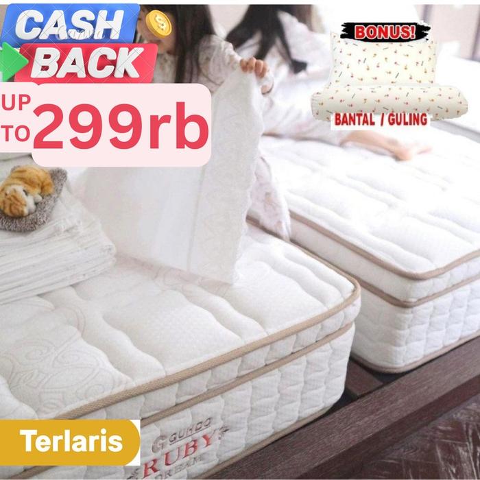 Gambar Guhdo Springbed Latex Ruby Dream - 140x200 - Hanya Kasur / Mattress dari Osfrans Home Living undefined Tokopedia