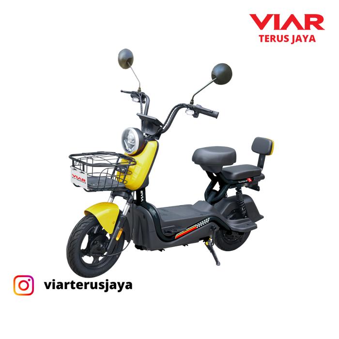SEPEDA LISTRIK VIAR-akasha 3-Original Kuning di Viar Terus Jaya  Tokopedia