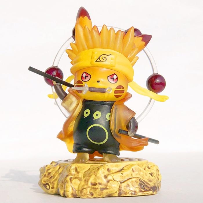Gambar Pikachu Cosplay Naruto Sasuke Madara Obito Nendoroid Action Figure Toy - Obito dari Pickoo Padel undefined Tokopedia