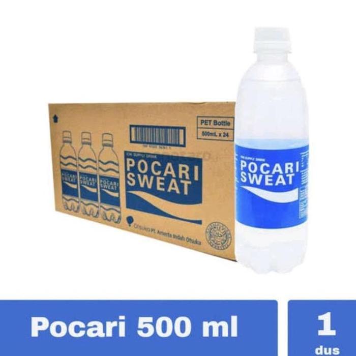 Gambar POCARI SWEAT 500 ML x 24 BOTOL dari Hwinda mart undefined Tokopedia