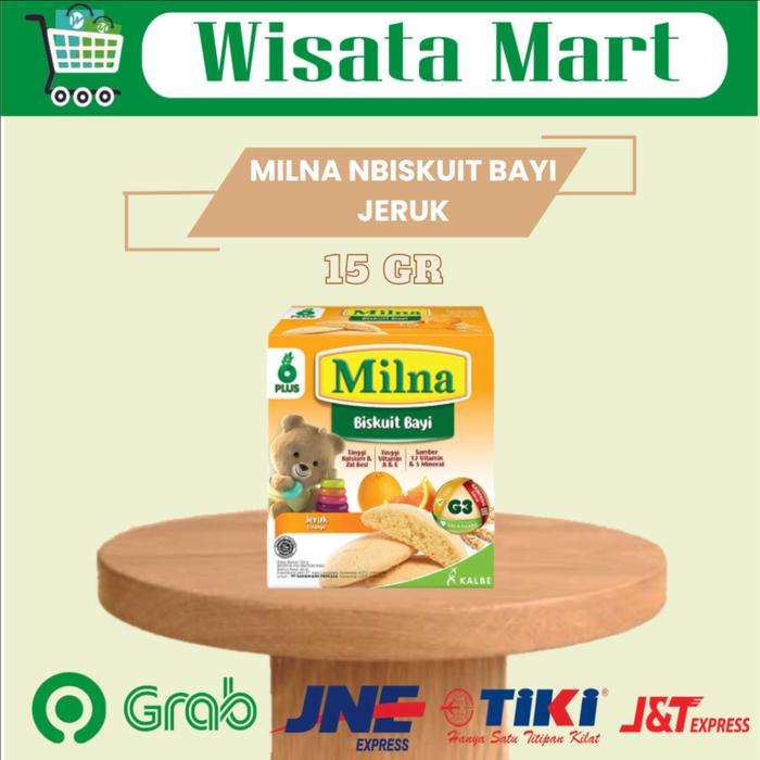 Gambar MILNA BISKUIT BABYI ALL VARIAN RASA - JERUK dari Wisatamart undefined Tokopedia