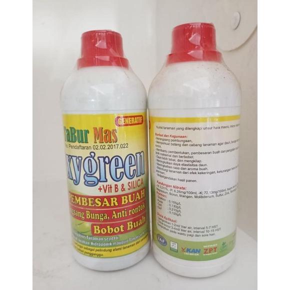 Gambar pupuk daun generatif oxygreen +vit B dan Silica 500ml memperbanyak dari MANTANI undefined Tokopedia