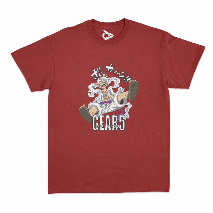 Gambar kaos anime luffy gear 5 / sun god nika / one piece / hito hito no mi - Maroon (A), M dari Crouwis undefined Tokopedia