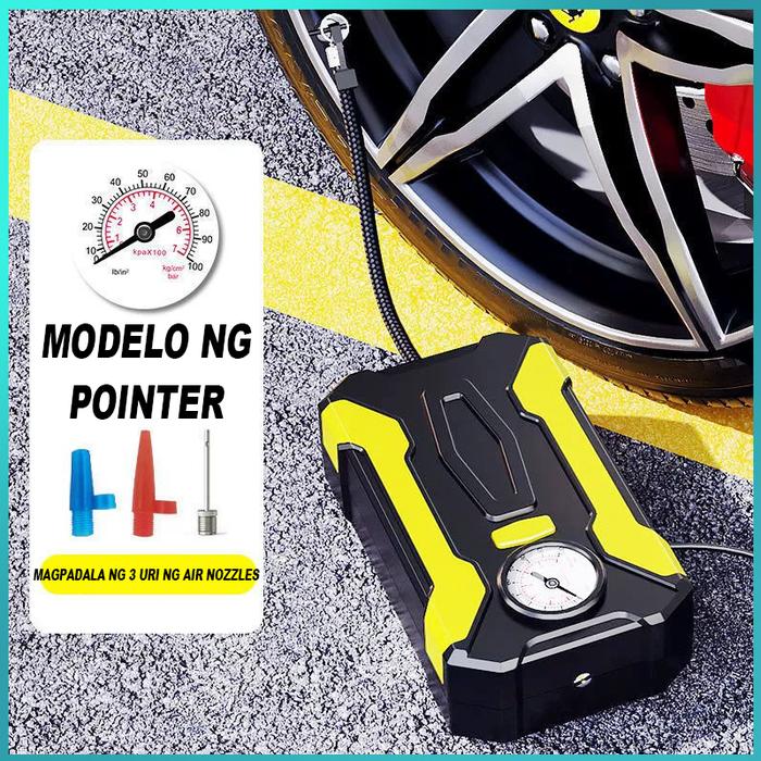 Gambar IMUTO pompa ban elektrik mobil pompa sepeda portable pompa ban motor - Penunjuk dari imuto undefined Tokopedia