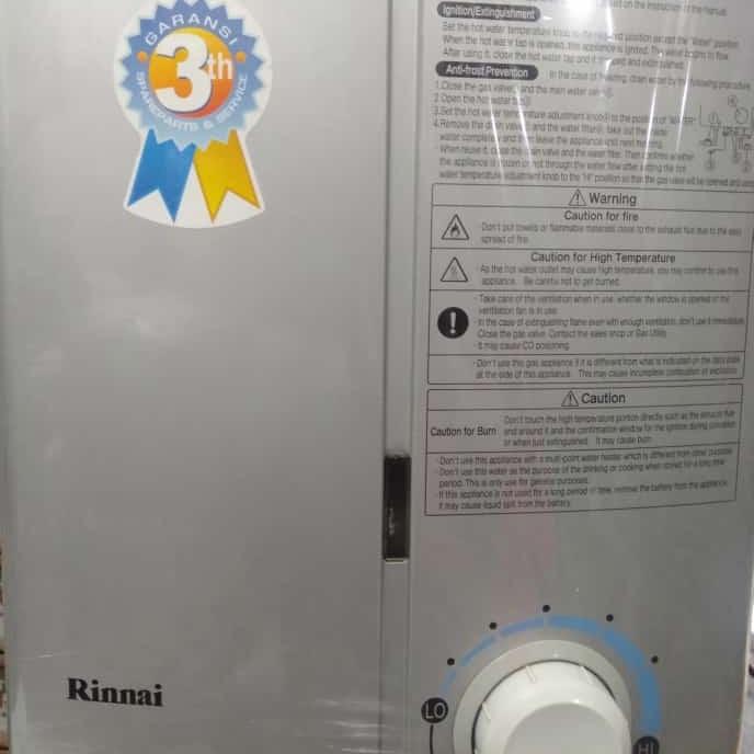 Jual Water Heater Gas Rinnai Reu 55 RTB - Jakarta Selatan - Toko Usaha Baru  Kloset | Tokopedia