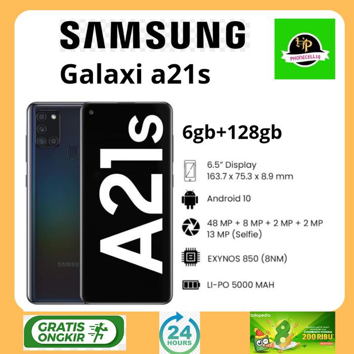 6gb Ram Samsung A21s 8gb Ram SAMSUNG GALAXY A21S 6/128GB GARANSI