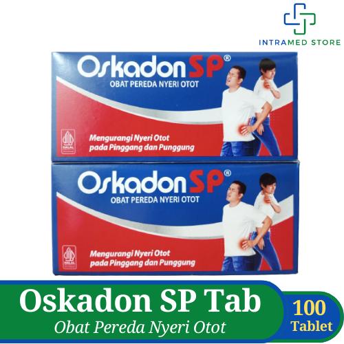 Gambar Oskadon SP Tablet | Per Box isi 100 Tablet | Obat Pereda Nyeri Otot dari nutreehomestore undefined Tokopedia