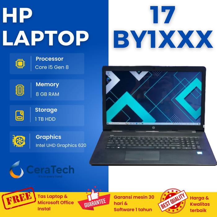 Gambar HP LAPTOP 17 Inch Series Core i5 RAM 8 GB HDD SSD BERGARANSI dari Ceratech undefined Tokopedia