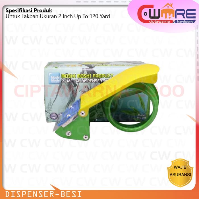 Gambar 1 PCS TAPE DISPENSER - TEMPAT LAKBAN - TAPE CUTTER - BESI - BESI dari Ciptawarna2000 Home Living undefined Tokopedia