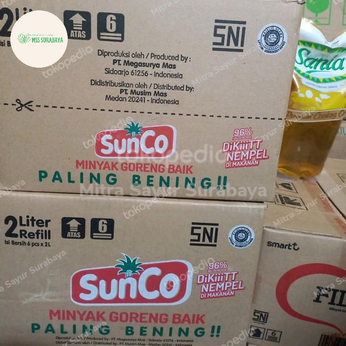 Gambar sunco 2 liter - 6 pcs dari Mitra sayur surabaya undefined Tokopedia