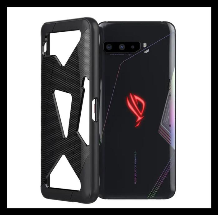 Gambar ASUS ROG PHONE 3 ZS661KS SOFT CASE KITPAD ARMOR CARBON COVER KIT PAD - Hitam dari Best Accesories Hp undefined Tokopedia