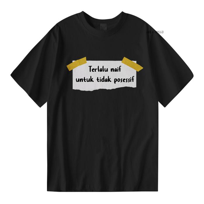 Gambar Baju Custom Kaos Kata Kertas / Kaos Kata Kata / Kaos Tulisan - 3, XXL dari HolaAmigo undefined Tokopedia