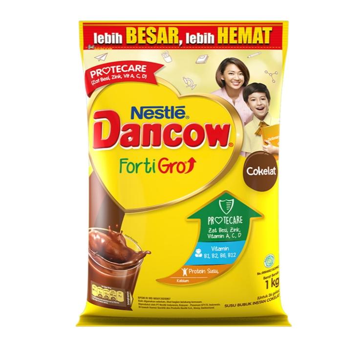 Gambar DANCOW FORTIGRO COKELAT SUSU BUBUK INSTAN 1000 g dari BigSmart jakarta utara undefined Tokopedia
