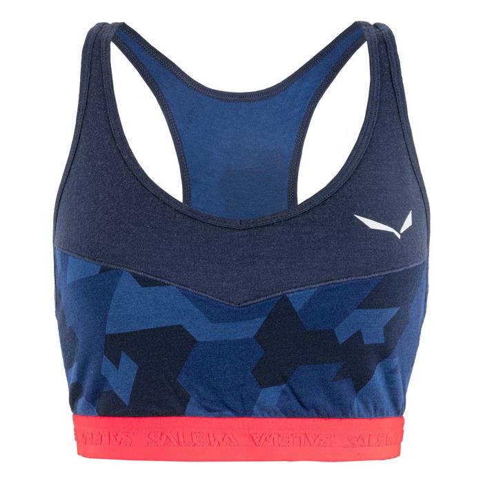 Gambar Sport Bra Salewa Cristallo Alpine Merino Sport Top - Navy Blazer, 44/38 dari Kayak Outdoor undefined Tokopedia