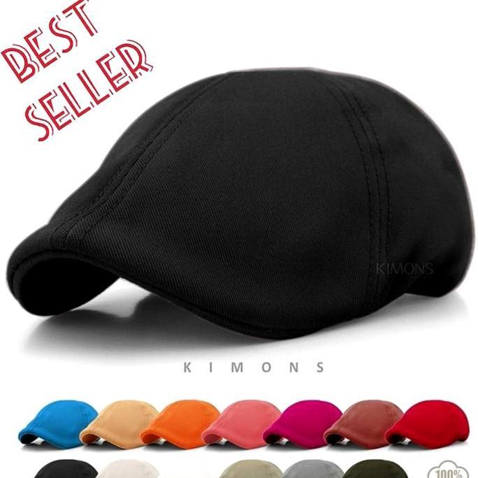 Gambar Topi Pet Pria Dewasa NewsBoy Cap Pelukis Sutradara All Size by Fendy dari Fendyahmadi Shop undefined Tokopedia