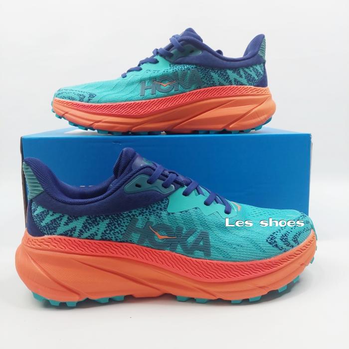 Gambar HOKA ONE ATR 7/SEPATU HOKA ONE ATR 7/SEPATU RUNNING PRIA - biru oren, 39 dari les shoes undefined Tokopedia