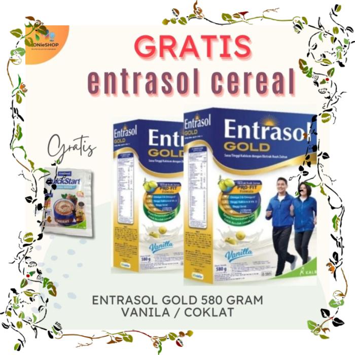 Gambar BARU Entrasol Gold 600gr Vanila coklat - Vanila 580gr - Vanila, 600gr dari Al furqon, undefined Tokopedia