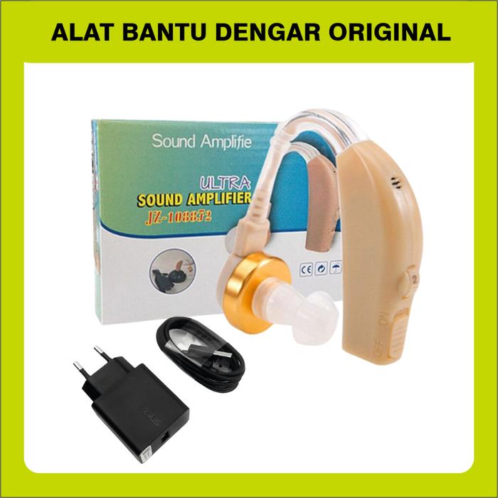 Gambar Alat Bantu Dengar Recharge Alat Pendengaran Telinga Bisa Cas Charger dari Ratu Import Official undefined Tokopedia