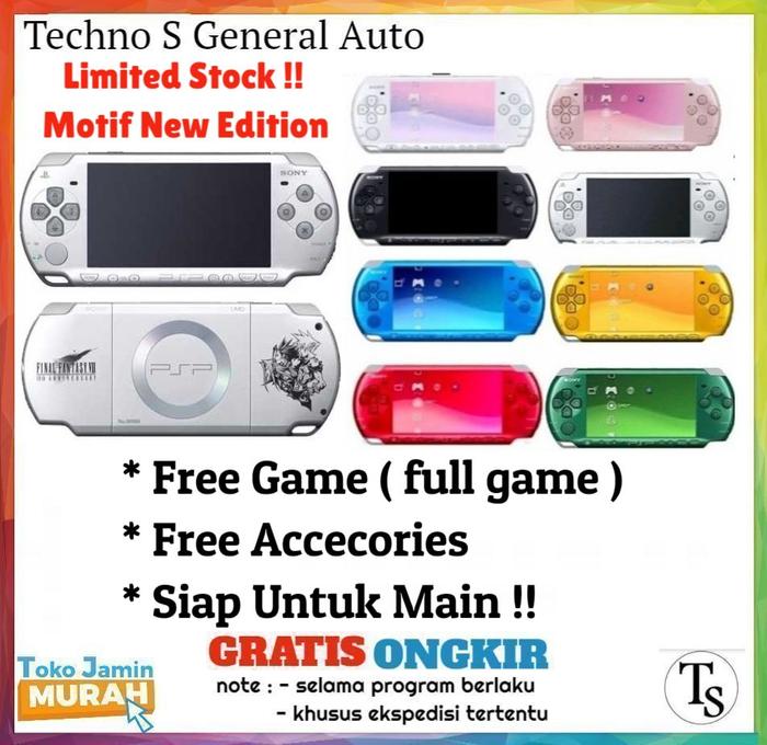 Gambar Sony PlayStation Portable 3000 - PSP 3000 8 GB - PSP 8GB plus bonus - PSP only dari Techno S General Auto / TSGA undefined Tokopedia