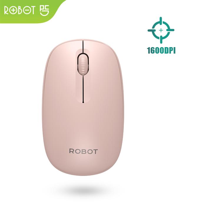 Gambar ROBOT Mouse M260 2.4G Wireless Optical USB Mouse - Garansi Resmi 1 Th - M260 PINK dari ROBOT Audio Indonesia undefined Tokopedia