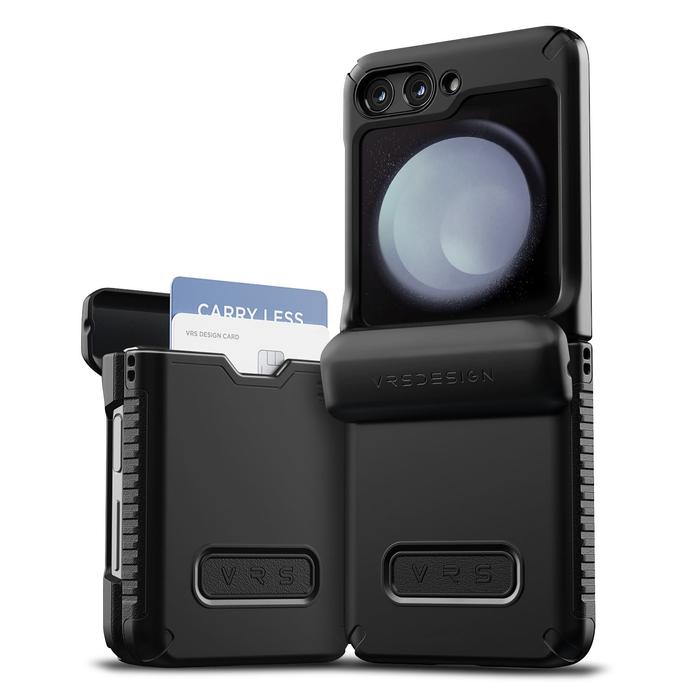 Gambar Case Samsung Galaxy Z Flip 5 VRS Design Terra Guard Active Go Casing - Matte Black dari GET-WID undefined Tokopedia