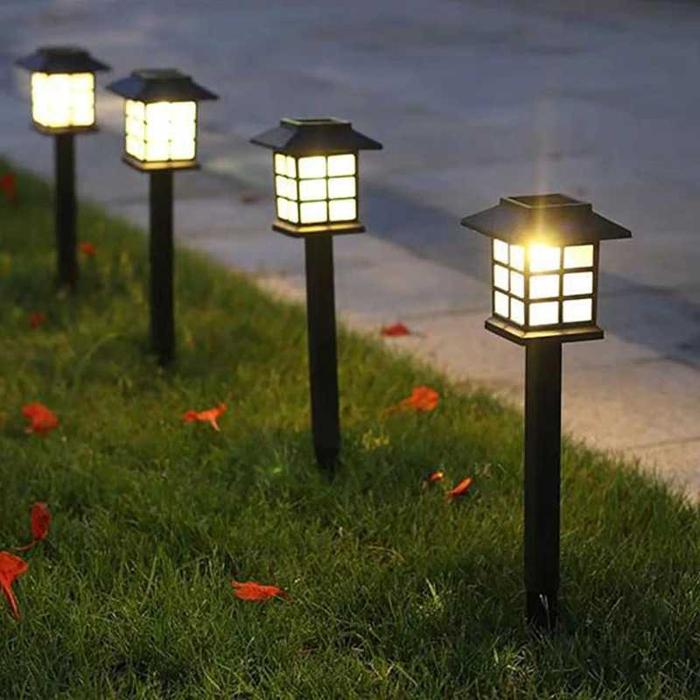 Gambar Lampu Taman Hias Tancap Sensor Cahaya Solar Power Waterproof dari Rarrey Teknik undefined Tokopedia