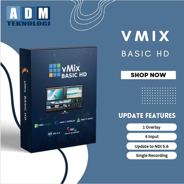 Gambar VMIX BASIC HD ORIGINAL SOFTWARE dari ADM Teknologi undefined Tokopedia