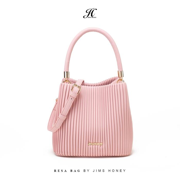 Gambar TAS SELEMPANG WANITA SIMPEL MEWAH ELEGANT JIMS HONEY RESA BAG - Pink dari Aghnia Official Shop undefined Tokopedia