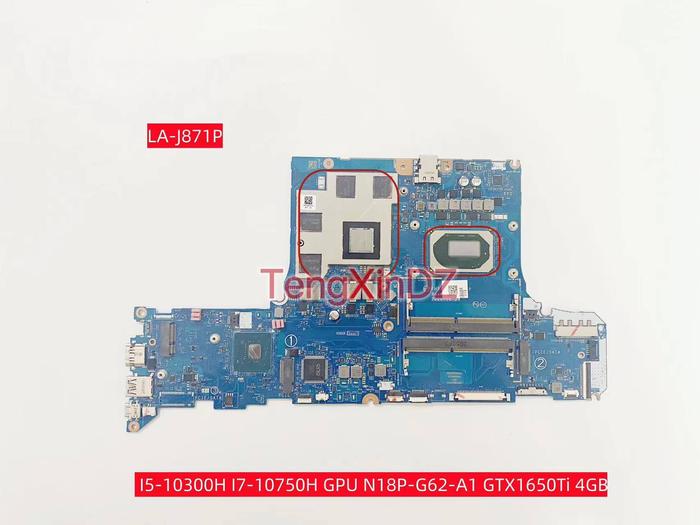 Motherboard Acer Nitro AN515-55 AN517-52 Laptop -LA-J871P I5-10300H  1650 di Tengxindz Tokopedia