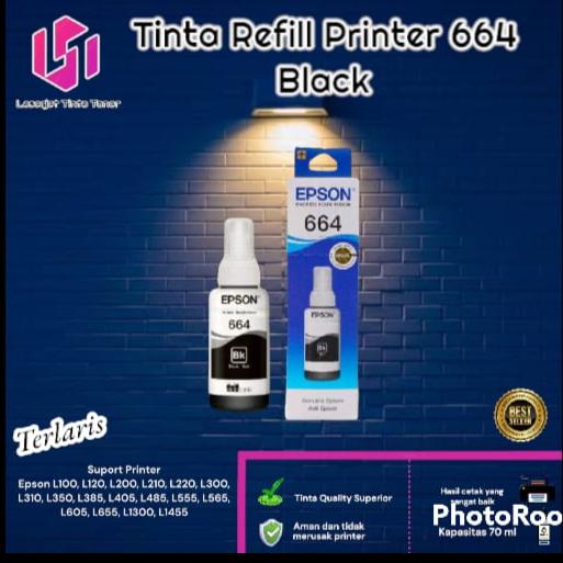 Gambar Tinta 664 For L110 L120 L210 L220 L300 Varian Warna Termurah - Hitam dari laserjet tinta toner mur undefined Tokopedia