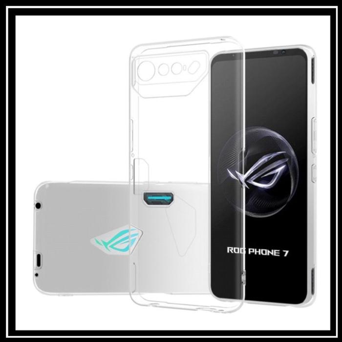 Gambar Asus Rog Phone 7 / Ultimate Case Ultra Thin TPU Clear SoftCase Cover - CLEAR , ROG PHONE 7 5G  dari Markas acc 88 undefined Tokopedia