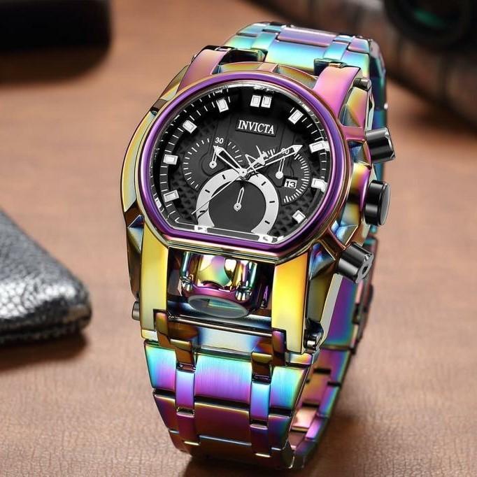 Gambar JAM TANGAN PRIA INVICTA BOLT ZBUIZ SUPER ELEGAN WARNA PILIHAN - BIRU - Kombinasi dari AnekaAneka undefined Tokopedia
