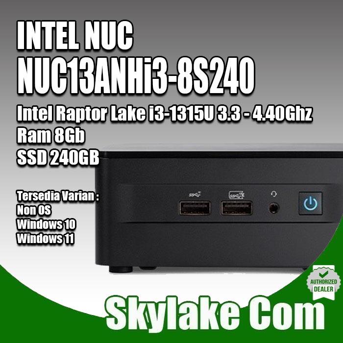 Gambar MINI PC INTEL NUC13ANHi3-8S240 (RAM 8GB SSD 240GB CORE I3) / NUC13 - Windows 10 Pro dari Skylake com undefined Tokopedia