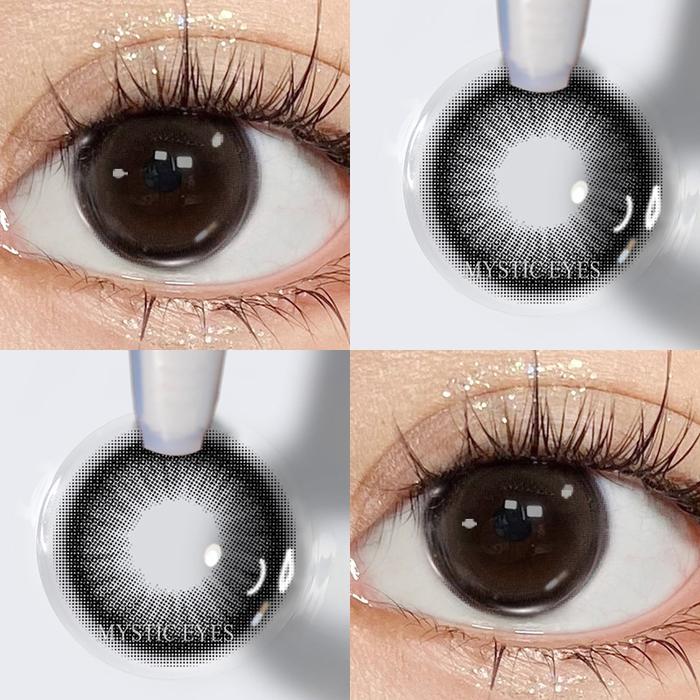 Gambar Mysticeyes Softlens Normal Kontak Lensa Coklat Abu Look Premium - Pro Crystal dari Mysticeyes ID undefined Tokopedia