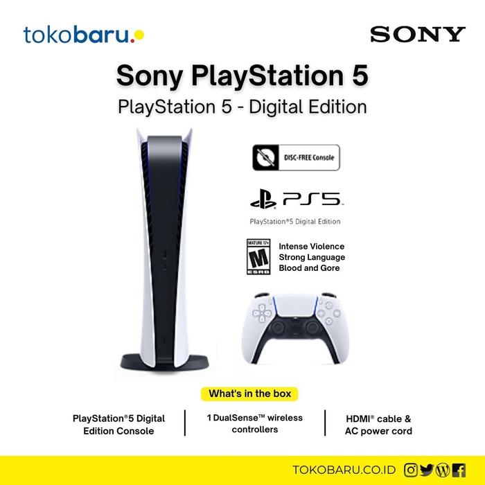 Gambar PlayStation5 Disc Console Model: CFI-1218A dari Toko Techno undefined Tokopedia