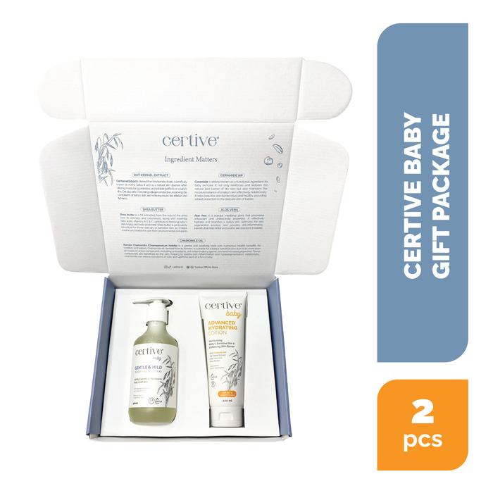 Jual Certive Baby Paket Advanced Lotion 200ml+ Gentle Sabun & Shampoo ...