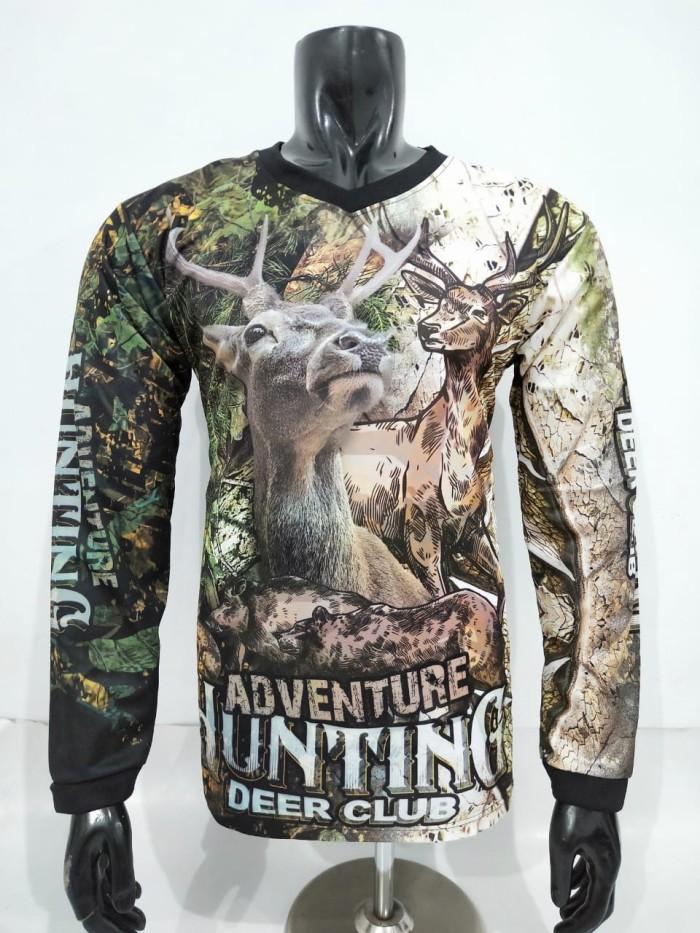 Gambar Kaos Jersey Berburu Hunting Forest Full printing Tak Bertopi 935 - M dari gallery sport 4 undefined Tokopedia