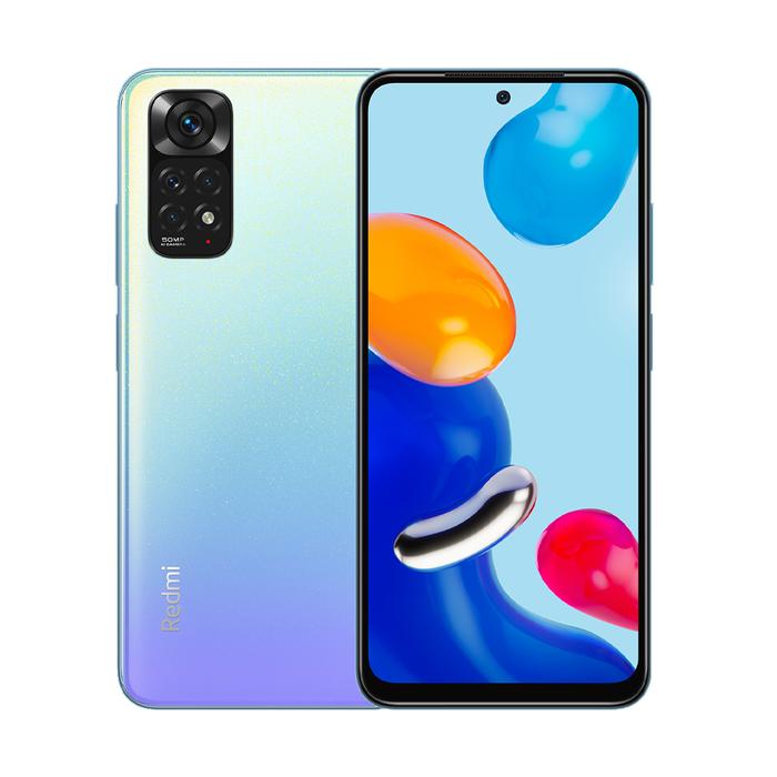 Gambar Xiaomi Official Redmi Note 11 4/128GB Smartphone - Star Blue dari Xiaomi Indonesia undefined Tokopedia