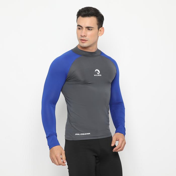 Gambar PROMO NEW Baselayer Waldos Tiempo Diving Wetsuit Snorkeling Rashguard - Abu, XXL dari WLDS Waldos Indonesia undefined Tokopedia
