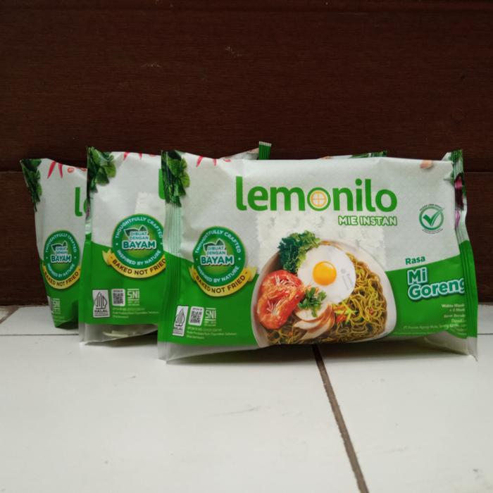 Gambar Paket 3 Lemonilo Mi Instan rasa Mi Goreng dari Glory Sembako undefined Tokopedia