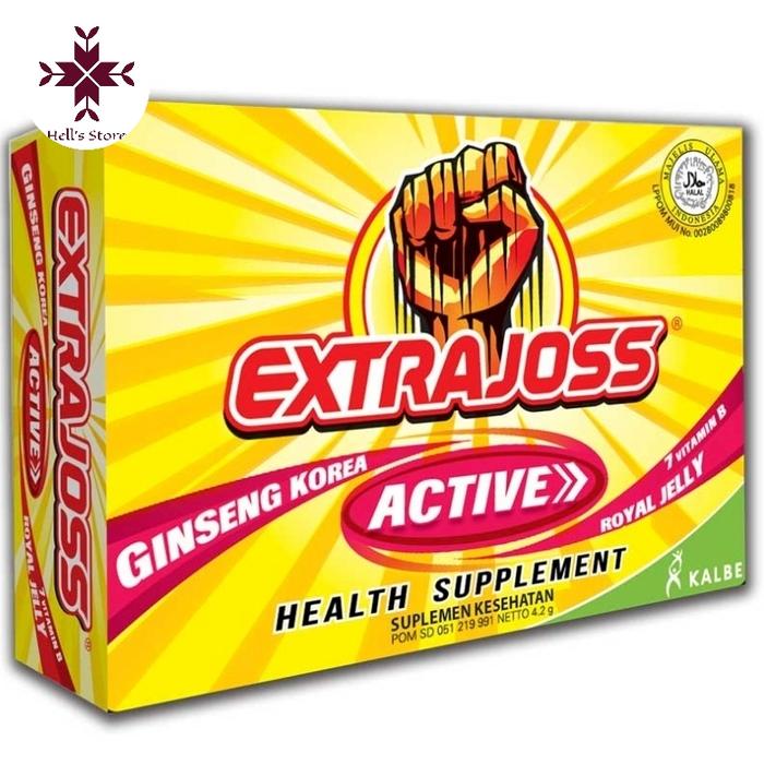Gambar EXTRA JOSS Active Minuman Suplemen Kesehatan 6 x 4,2gr dari Hel's Store Jogja undefined Tokopedia
