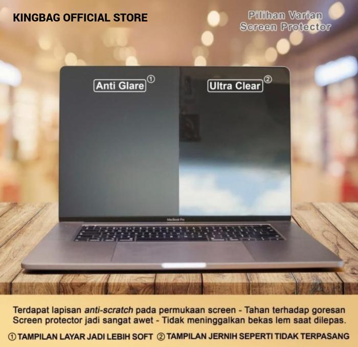 Gambar SCREEN PROTECTOR NEW MACBOOK 13 INCH AIR M1 2020 2021 ANTI GORES 2019 - ScreenProtector, AIR 2020 M1 dari KINGBAG OFFICIAL STORE undefined Tokopedia