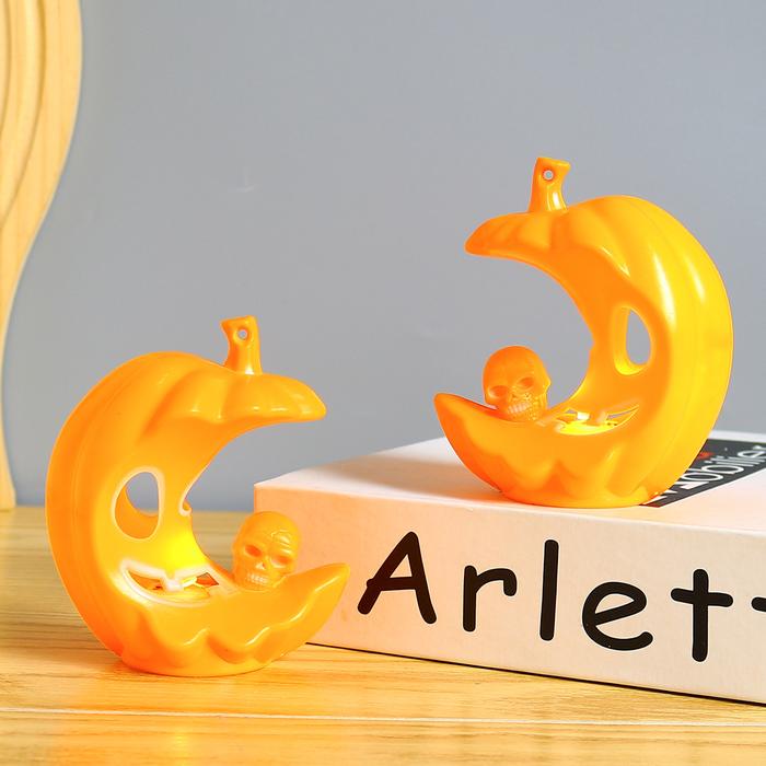 Gambar Lampu Skull Lentera Tengkorak Halloween Pumpkin Labu Jack Lantern - 17021 SKUL OREN dari MadisonShop undefined Tokopedia