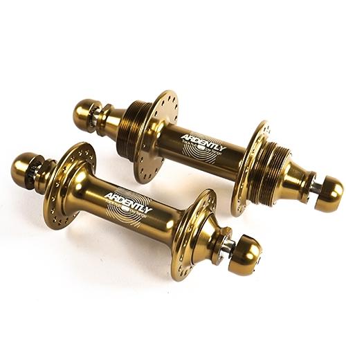 Gambar Hub ARDENTLY low flange mirip rollcii fixie track 20&24h 32h pair - gold, 20&24h dari VeloVellaz 1 undefined Tokopedia