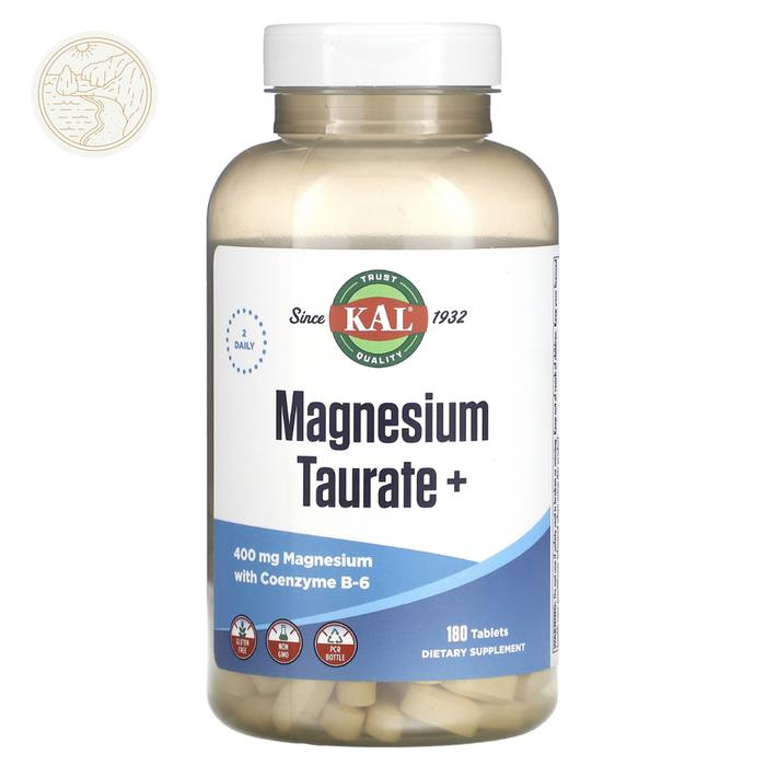 Jual KAL Magnesium Taurate 400 mg Coenzyme B6 180 tablets Jakarta