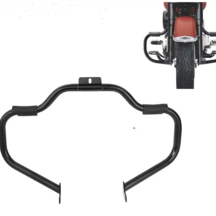 Gambar Engine Guard Pelindung Mesin Harley Softail 2000 - 2017 BLACK dari Custom Cycles undefined Tokopedia